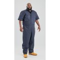 Berne Flex180 Short Sleeve Coverall, Navy - 4XL P710NVR600